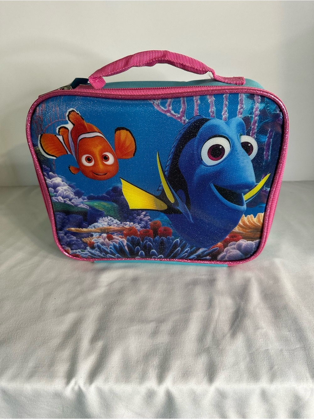 Disney Finding Dory Kids' Pink Lunch Bag